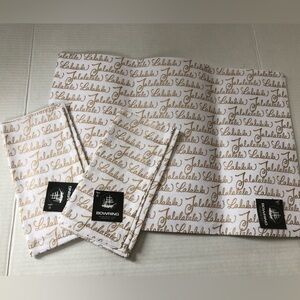 Bowring Falala Placemat and Napkin Set for Two